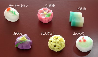 2012年5月の上生菓子