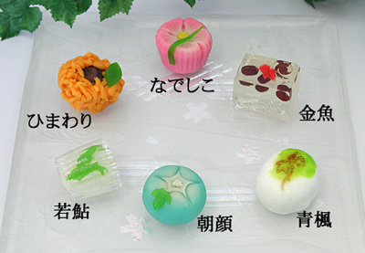 2012年7月の上生菓子