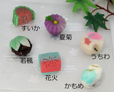 2012年8月の上生菓子