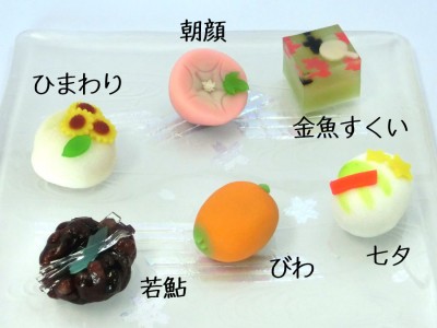 2013年7月の上生菓子