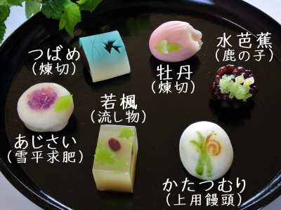 菓匠 小樽新倉屋 15年6月のお菓子